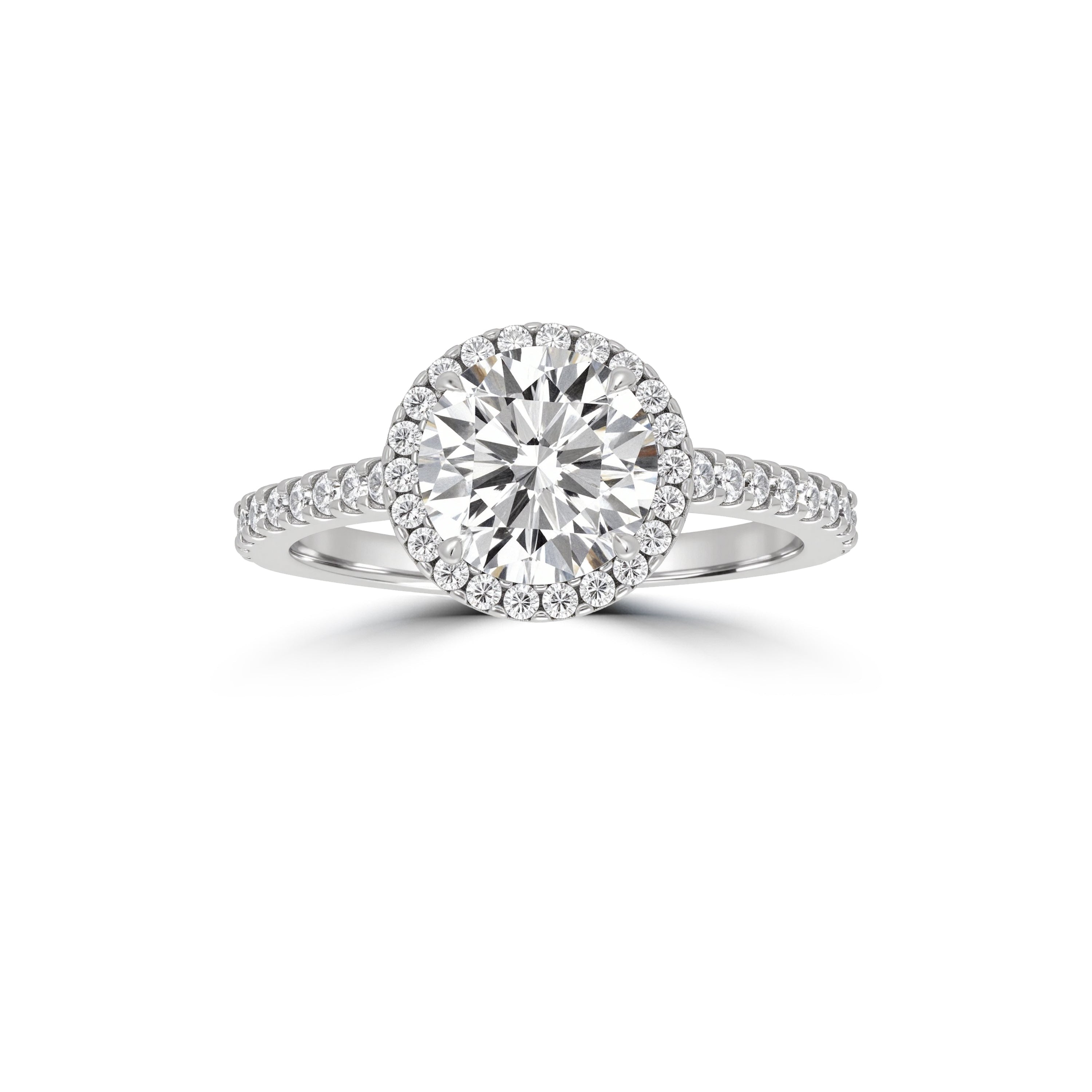 Halo Setting Engagement Ring