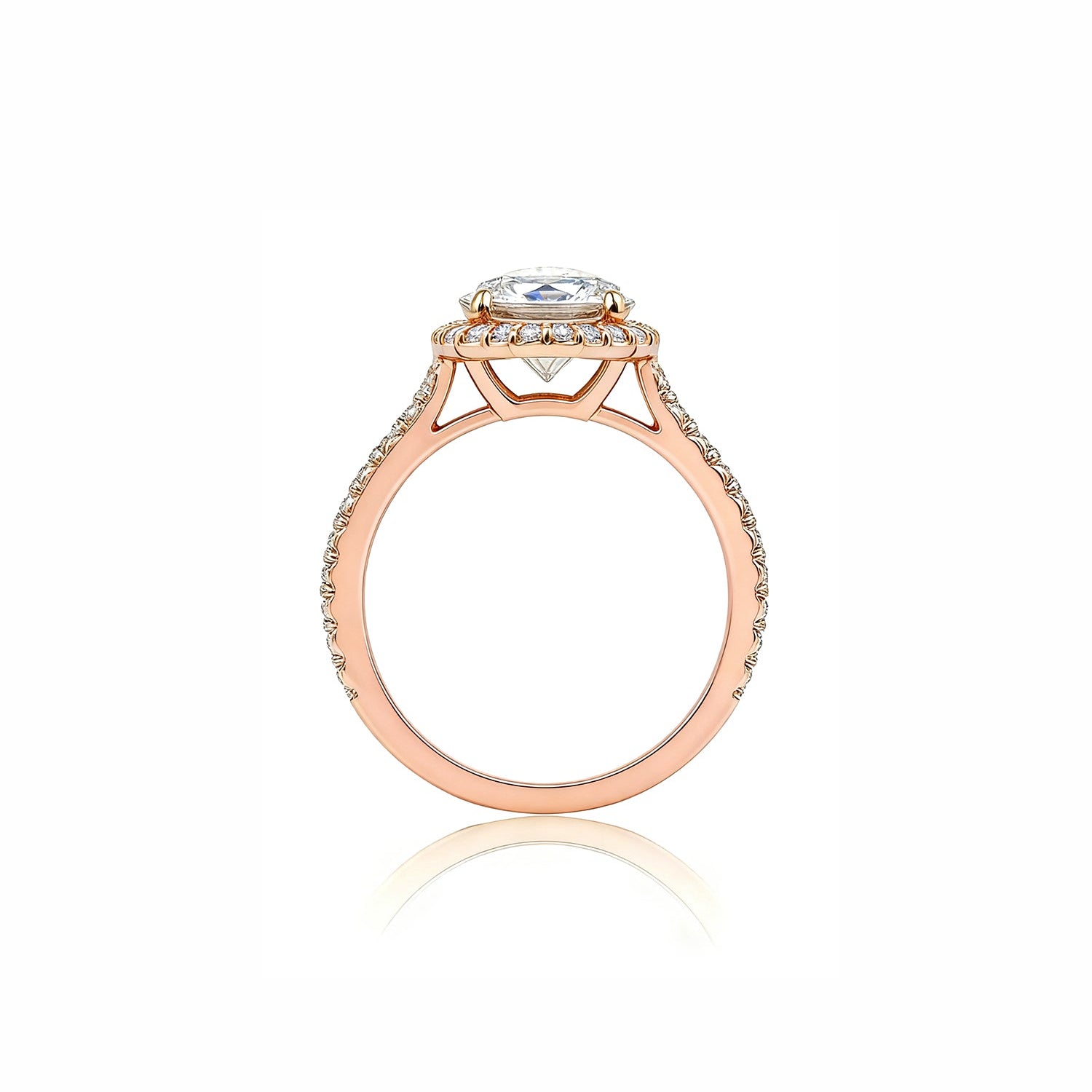 Halo Setting Engagement Ring