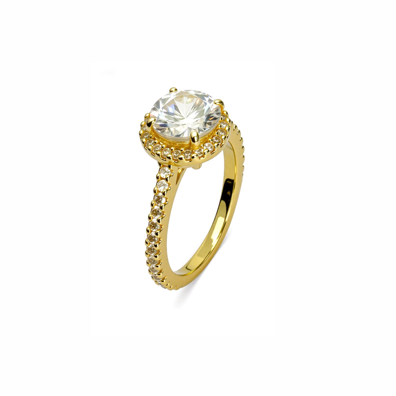 Halo Setting Engagement Ring