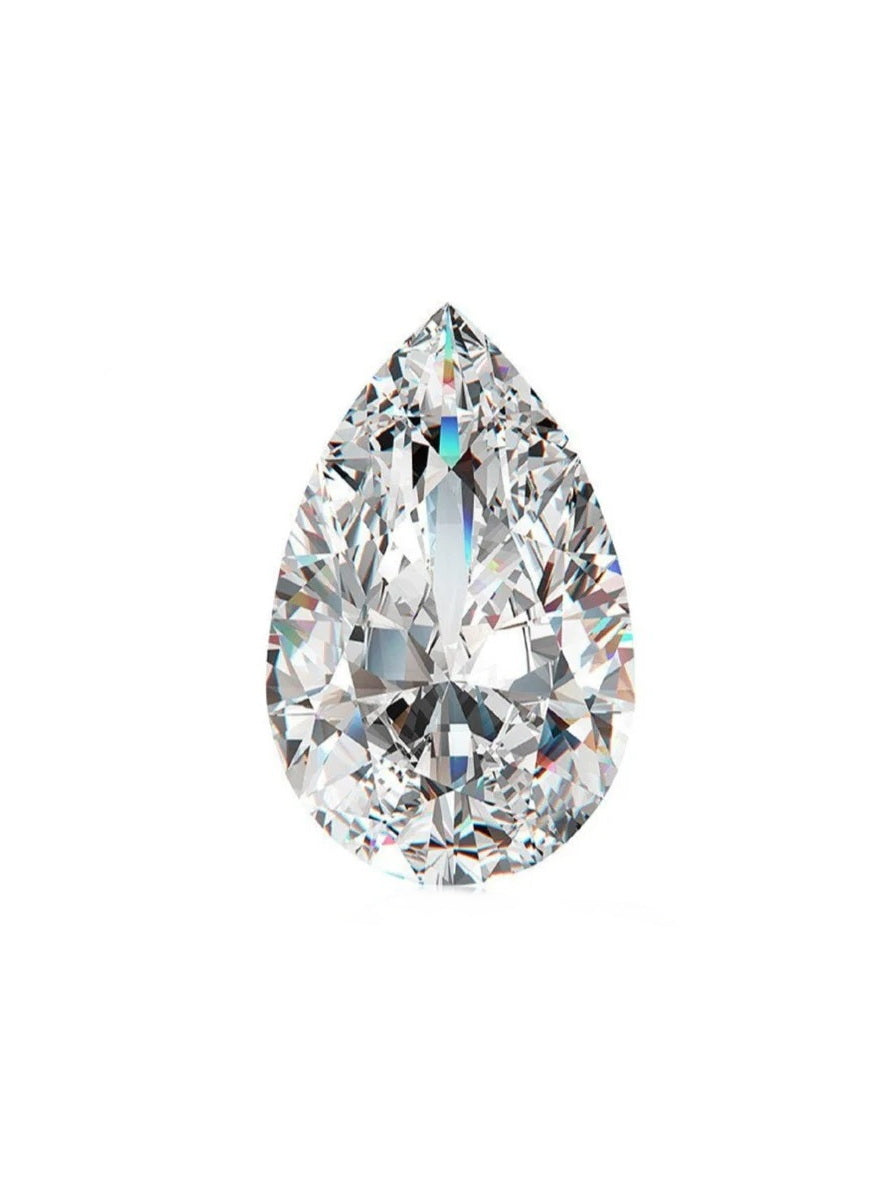 4.0Ct. Pear Cut Moissanite Gemstone