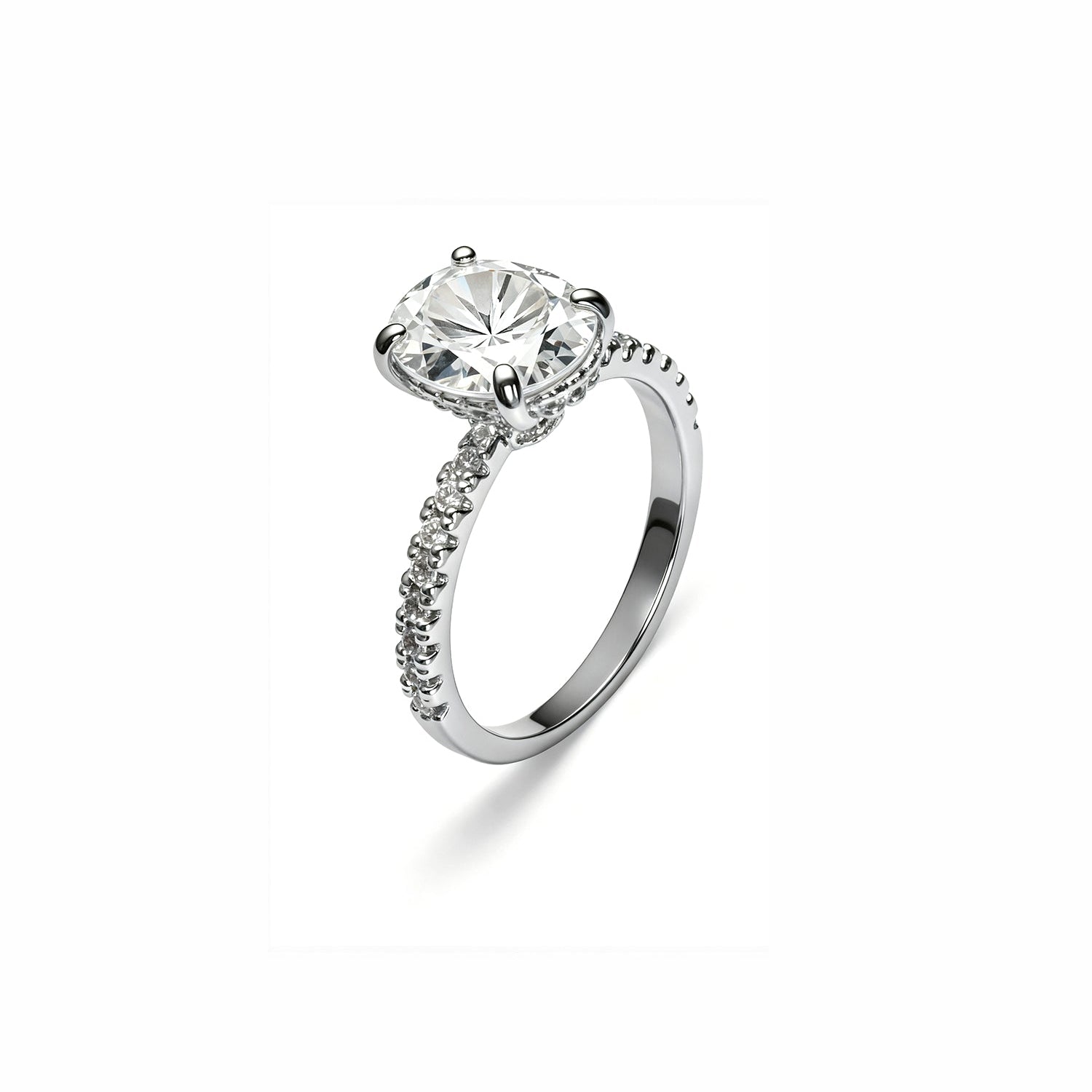 Gold Oval-Cut Engagement Ring