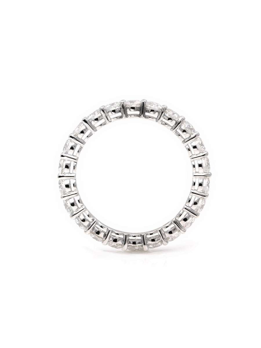 14K Gold 2.2Ctw. Moissanite Eternity Wedding Band