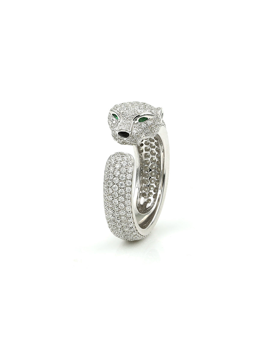 14K Gold Brilliance Moissanite Statement Ring