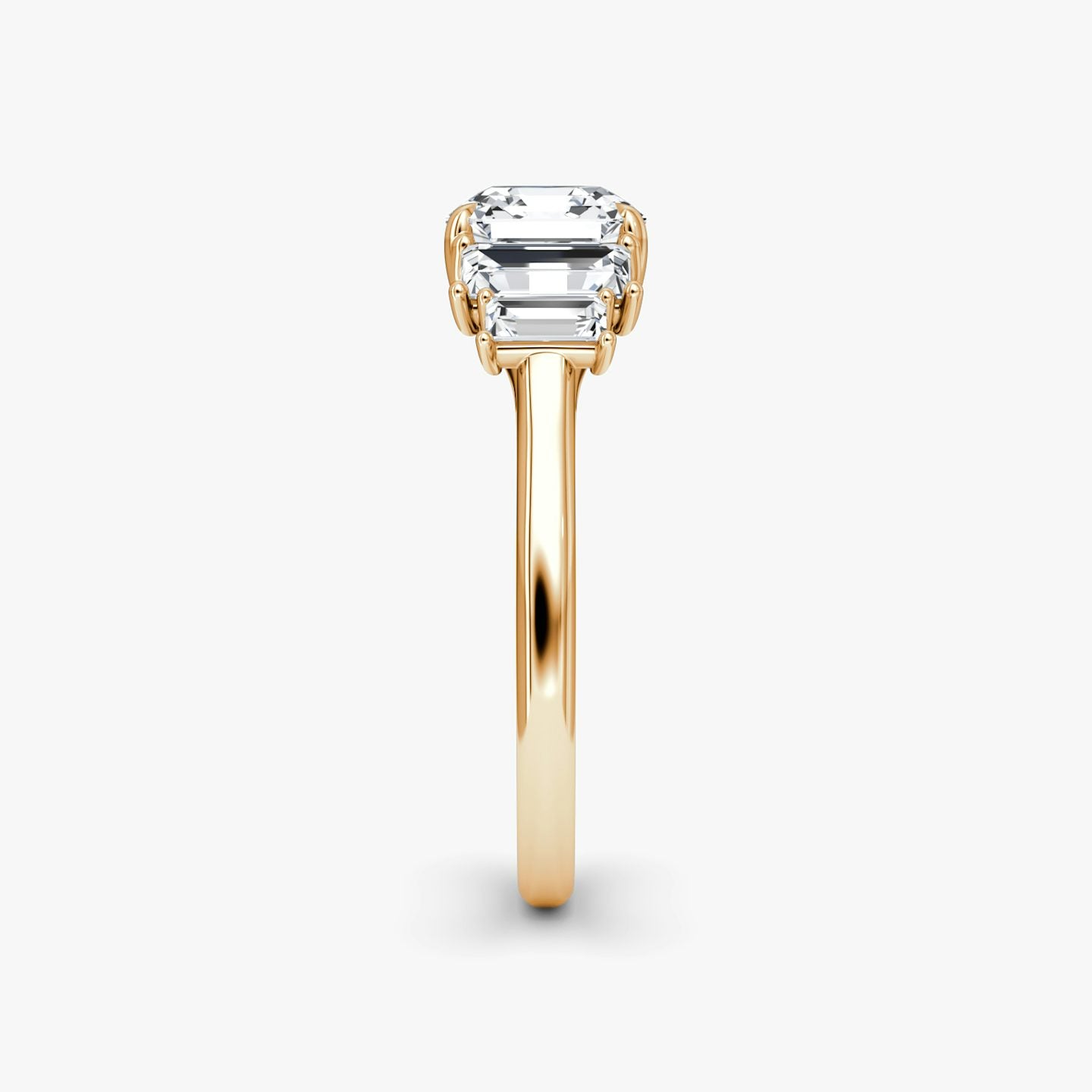 The Five Stone Heirloom Asscher Engagement Ring