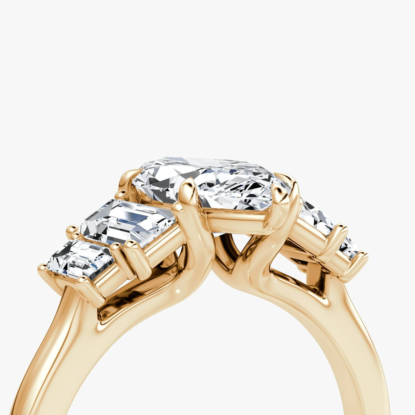 The Five Stone Heirloom Marquise Engagement Ring