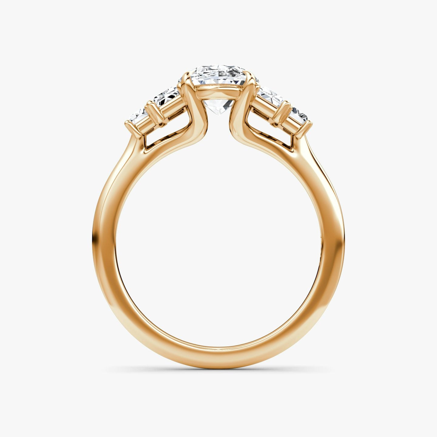 The Five Stone Heirloom Oval Engagement Ring