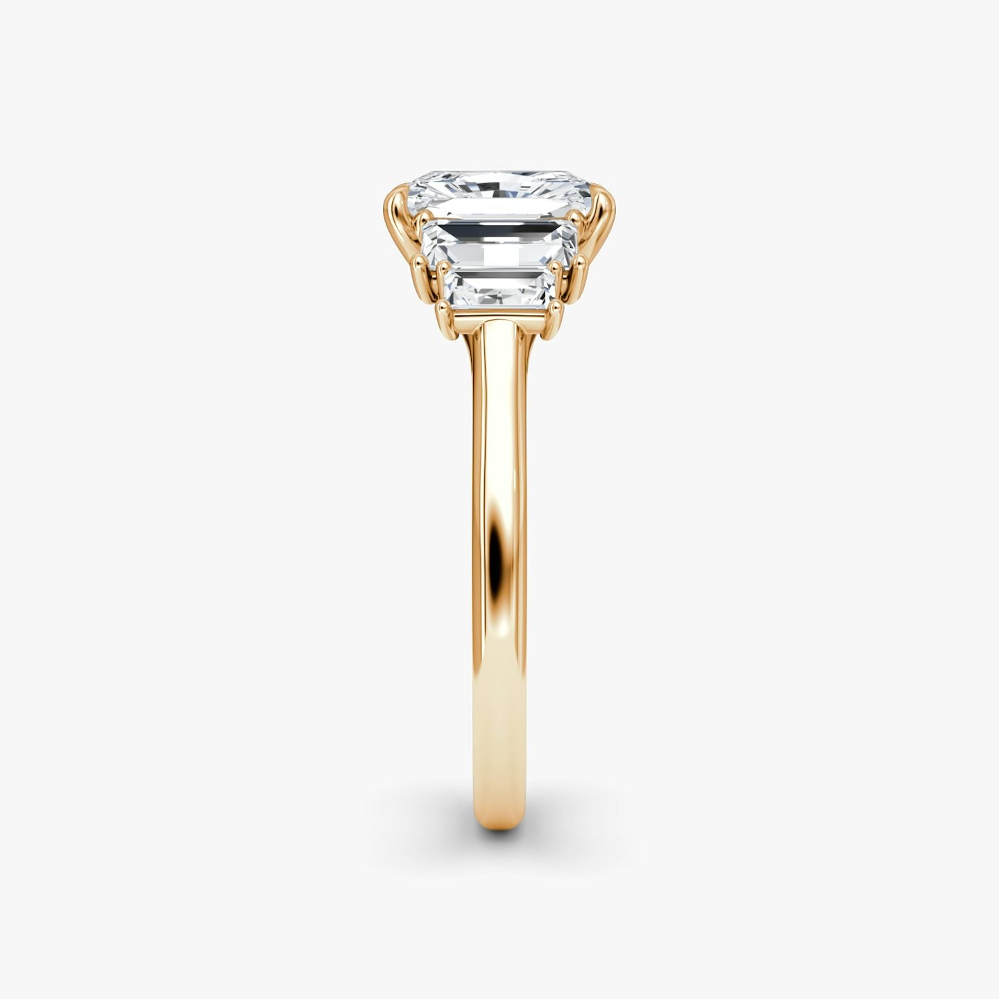 The Five Stone Heirloom Radiant Engagement Ring
