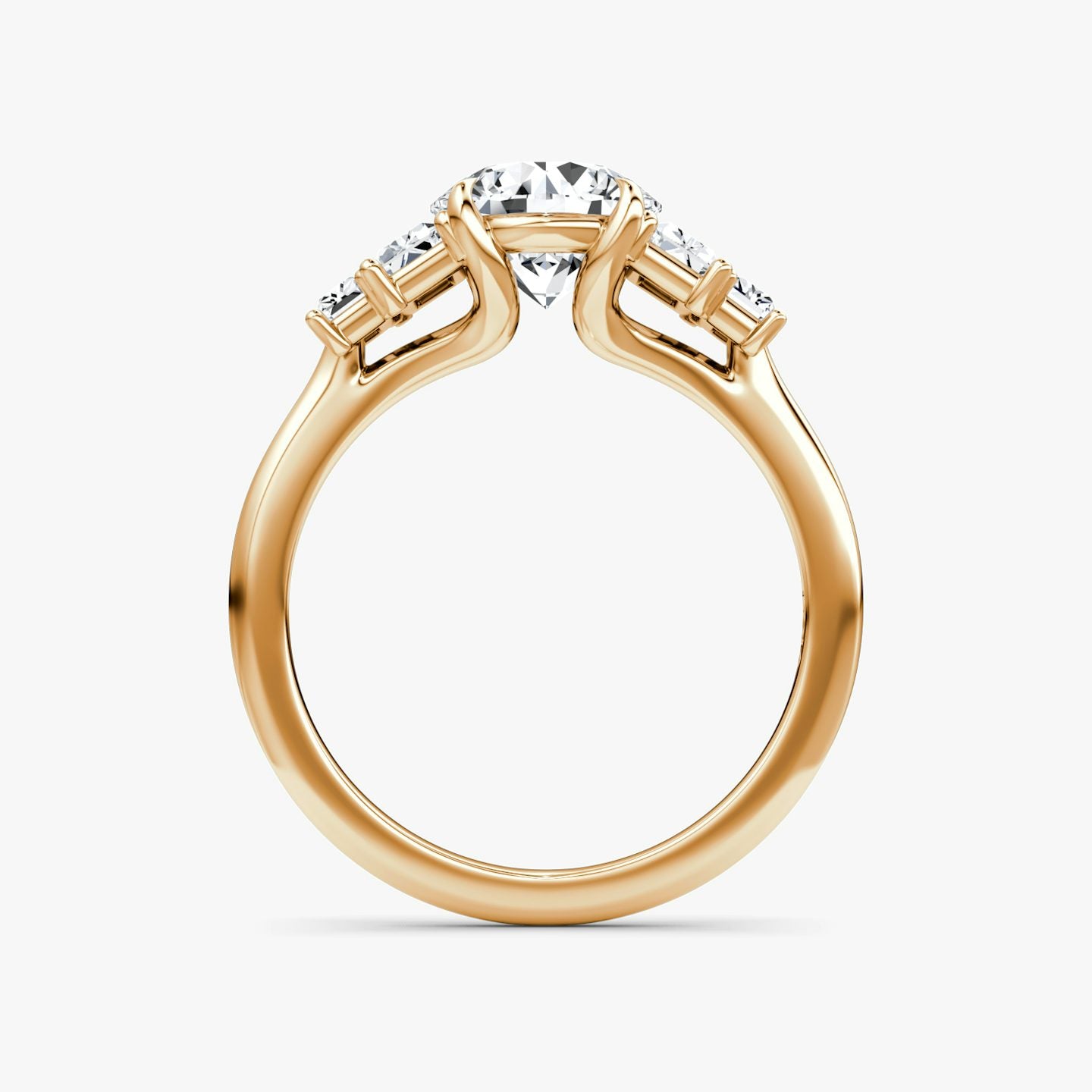 The Five Stone Heirloom Round Brilliant Engagement Ring