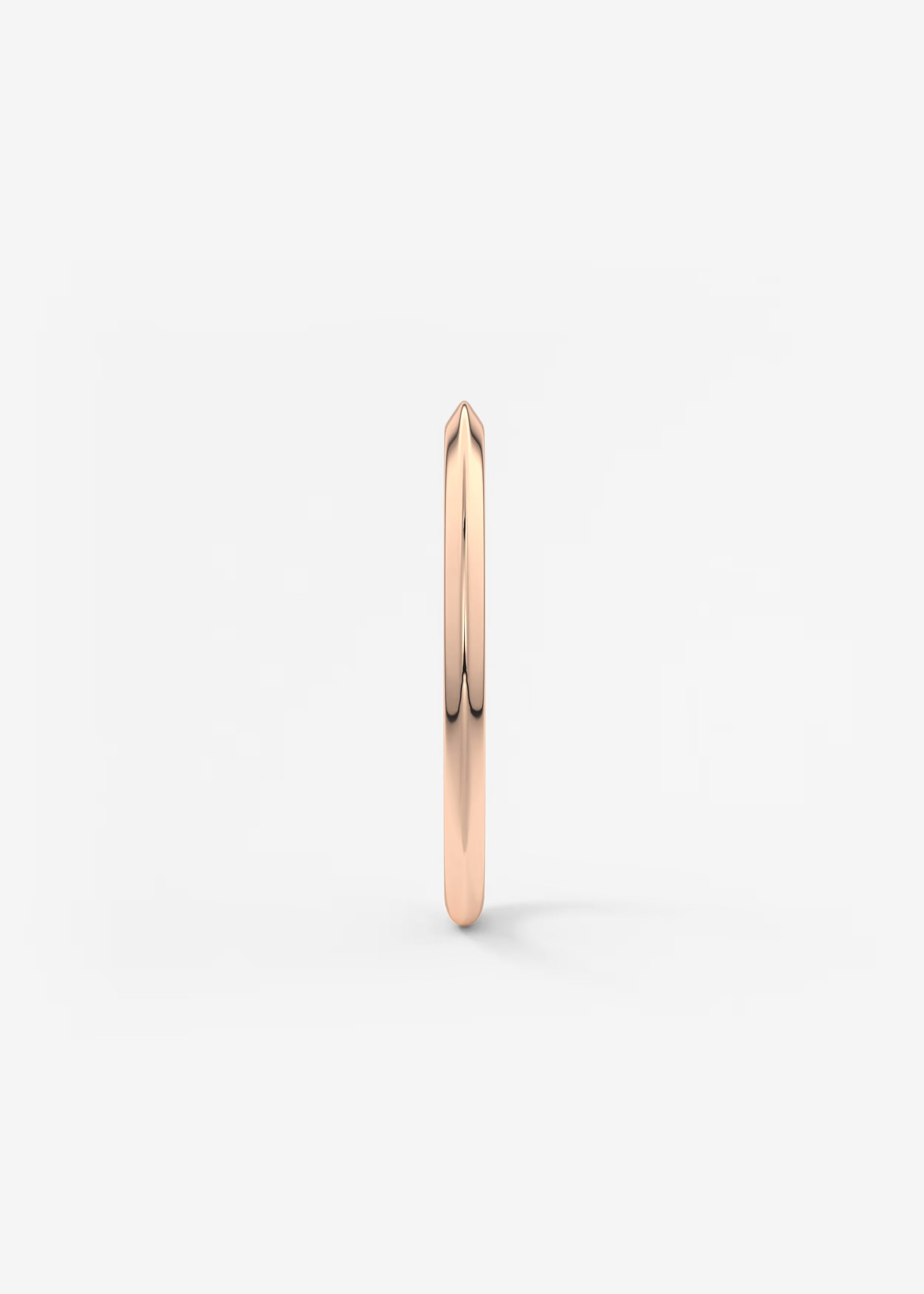 Ultra‑Slim Polished Gold Band in Minimalist Design