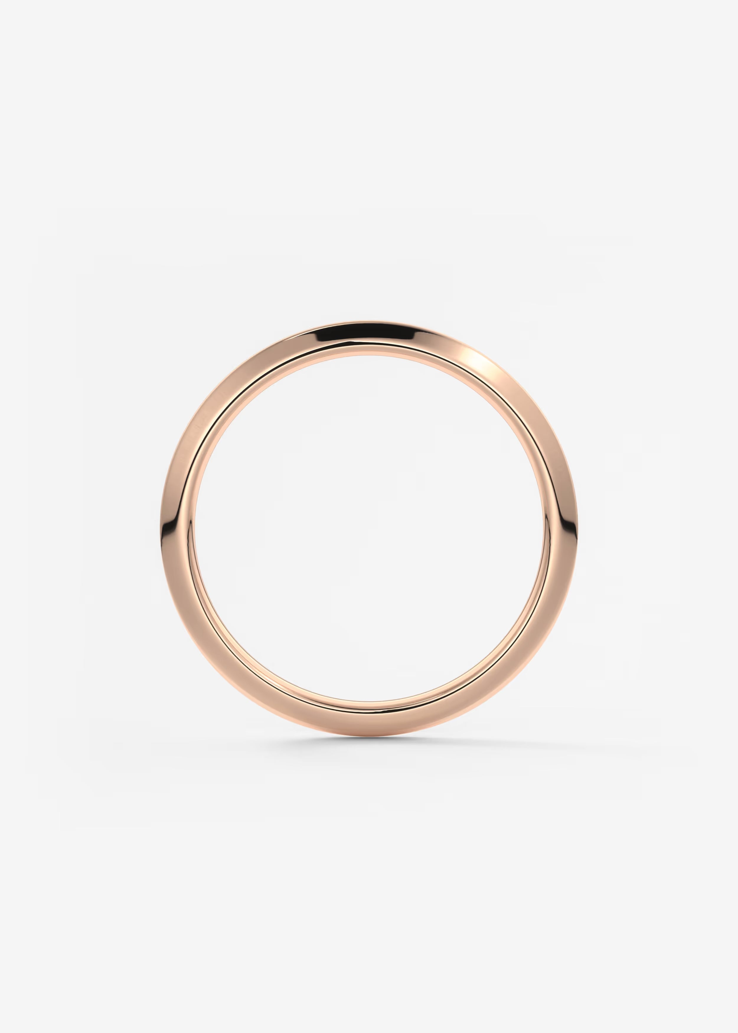 Ultra‑Slim Polished Gold Band in Minimalist Design