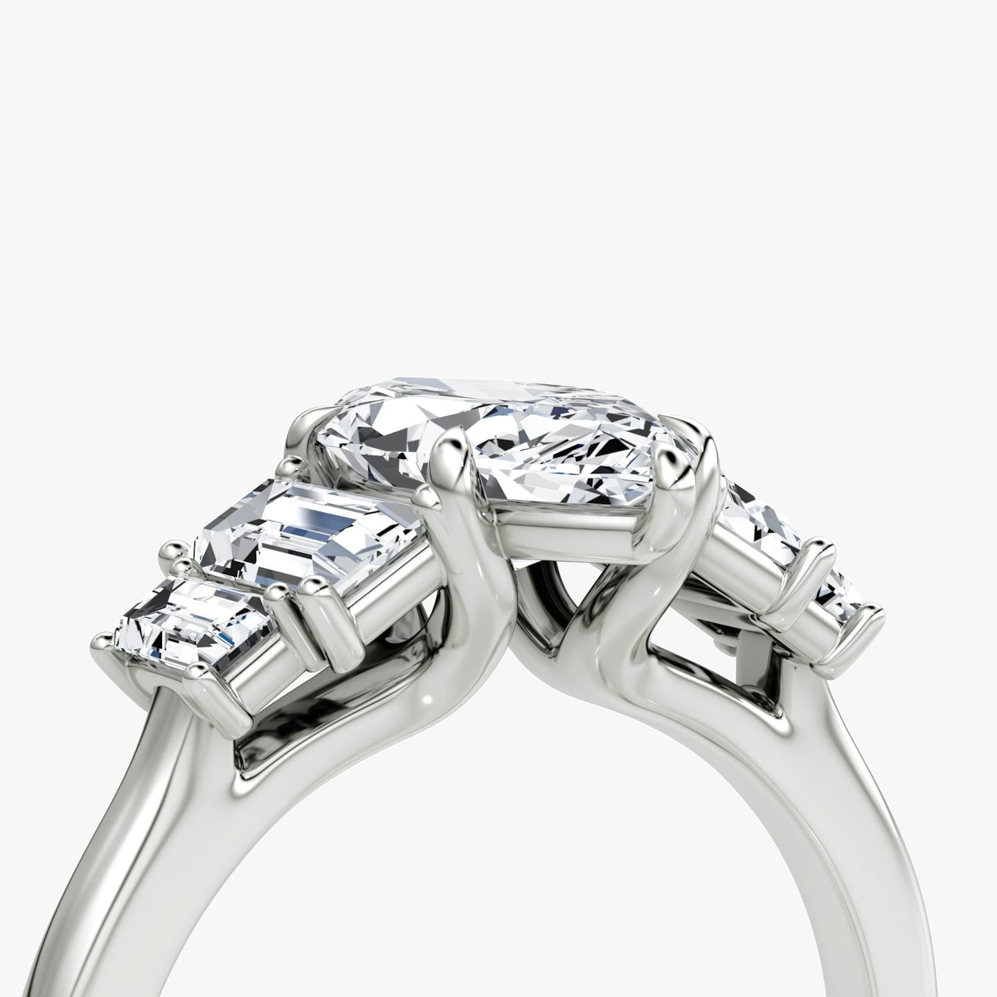 The Five Stone Heirloom Marquise Engagement Ring