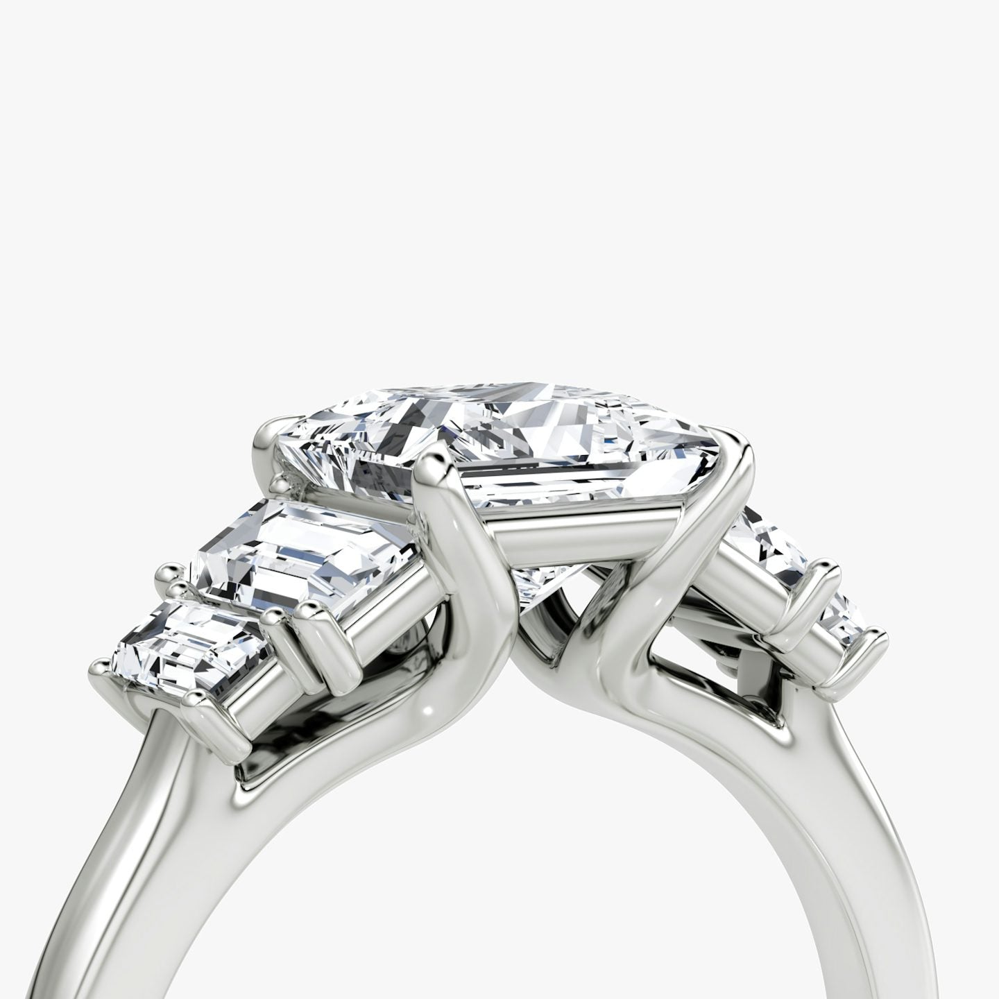 The Five Stone Heirloom Princess Engagement Ring