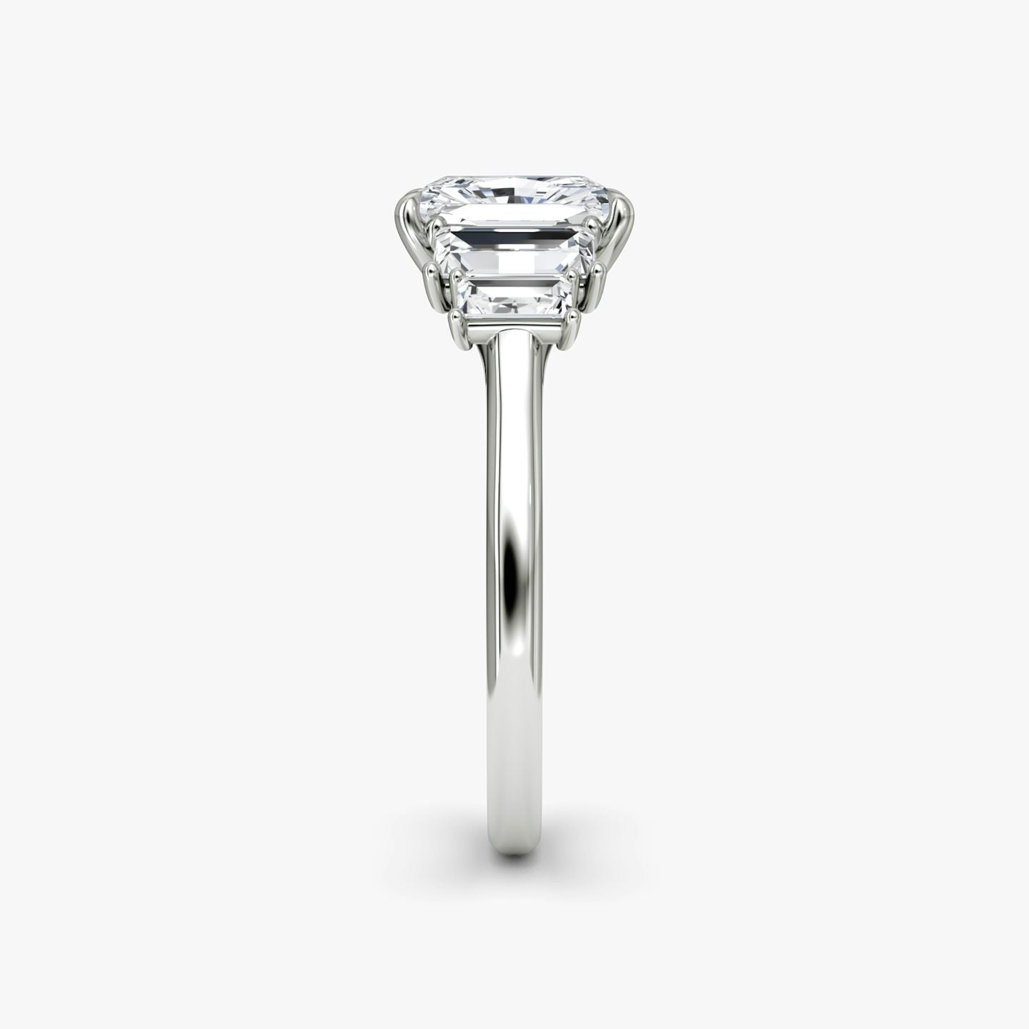 The Five Stone Heirloom Radiant Engagement Ring