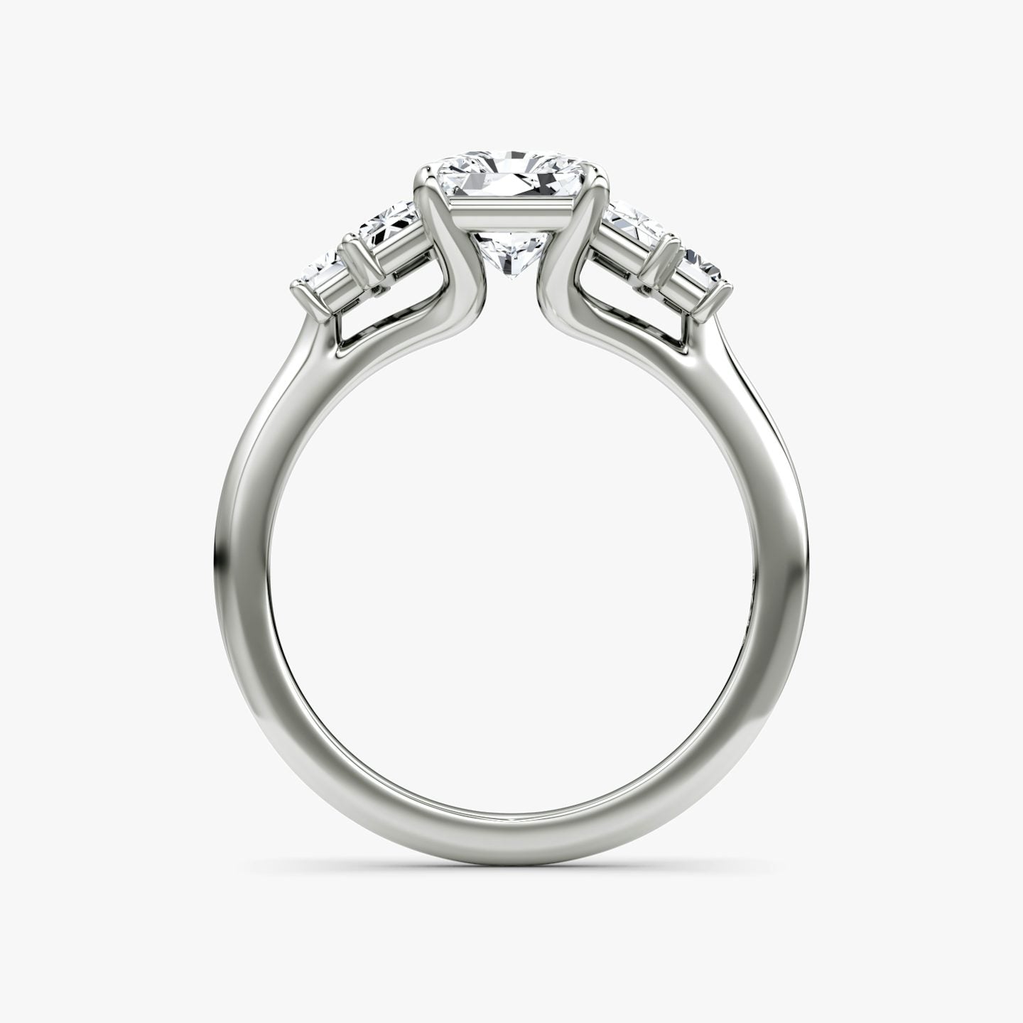 The Five Stone Heirloom Radiant Engagement Ring