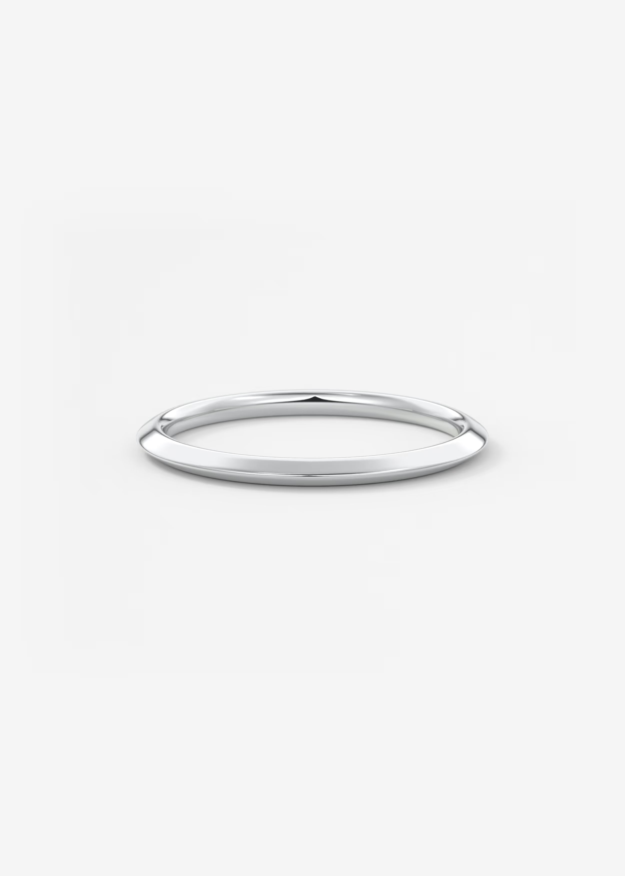 Ultra‑Slim Polished Gold Band in Minimalist Design