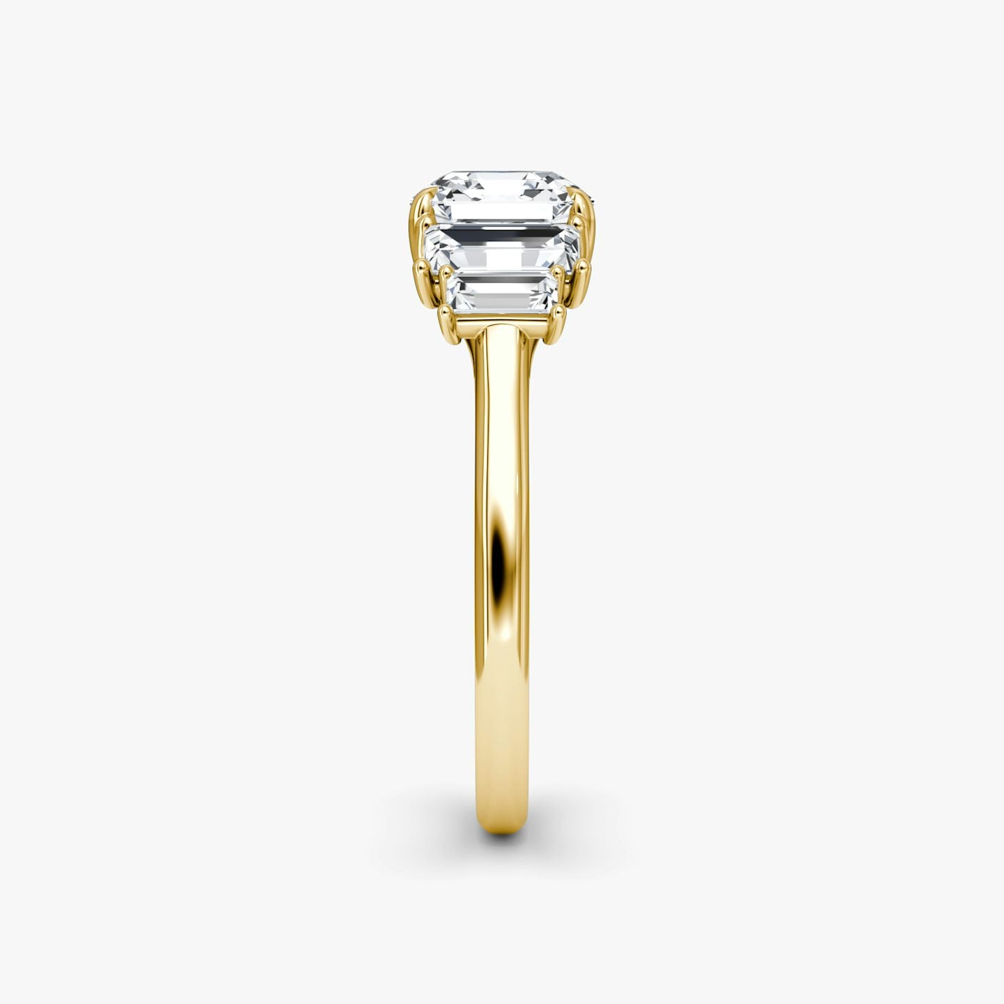 The Five Stone Heirloom Asscher Engagement Ring