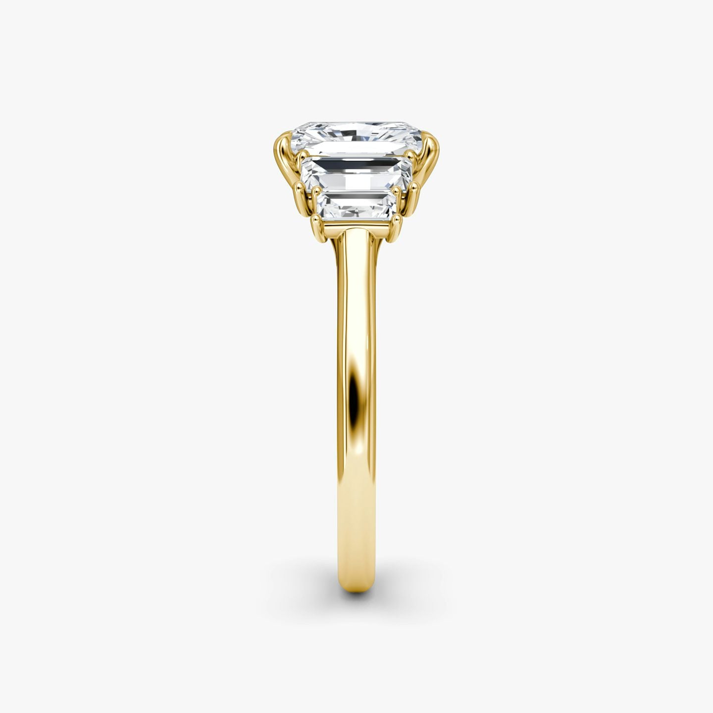 The Five Stone Heirloom Radiant Engagement Ring
