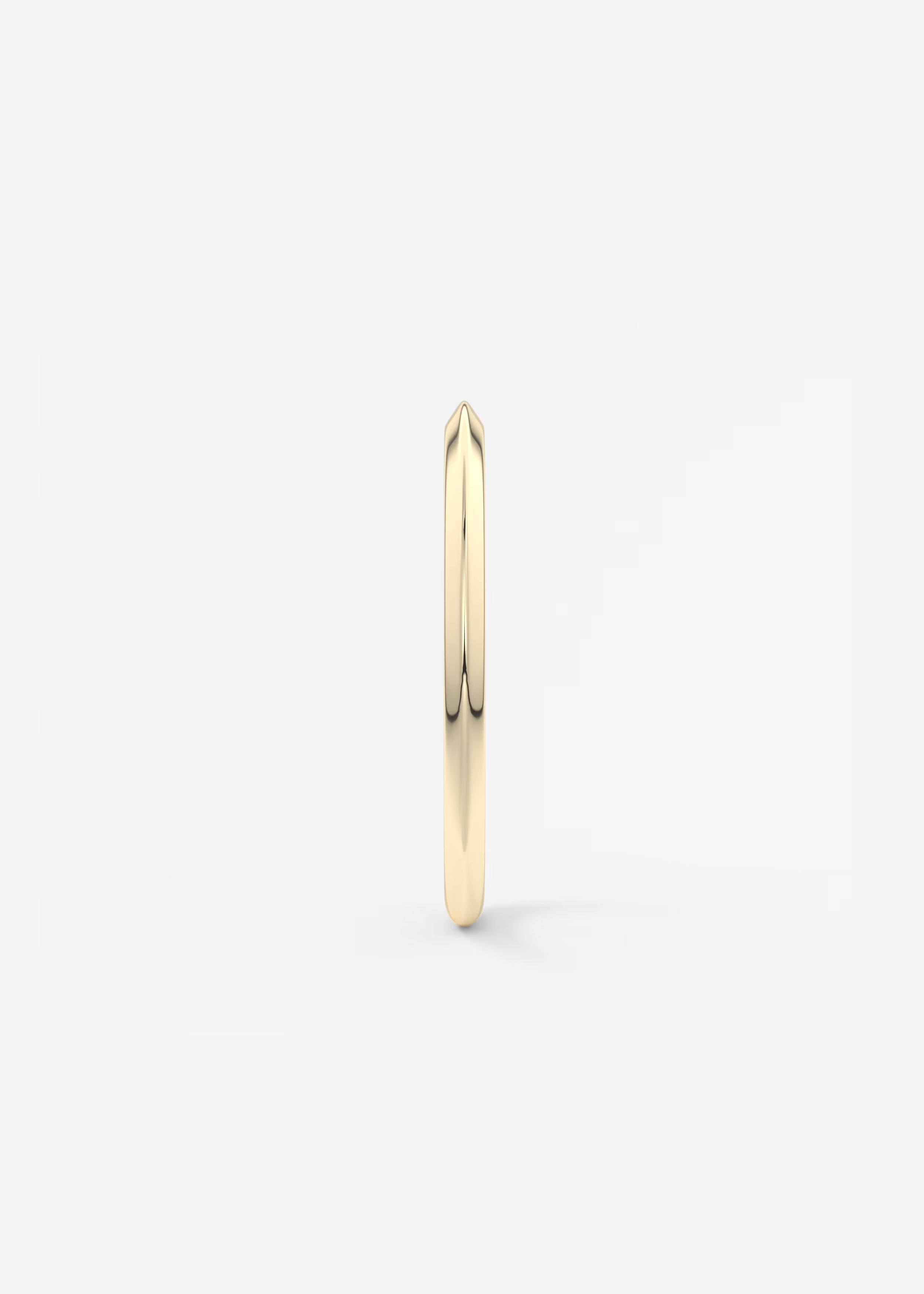 Ultra‑Slim Polished Gold Band in Minimalist Design