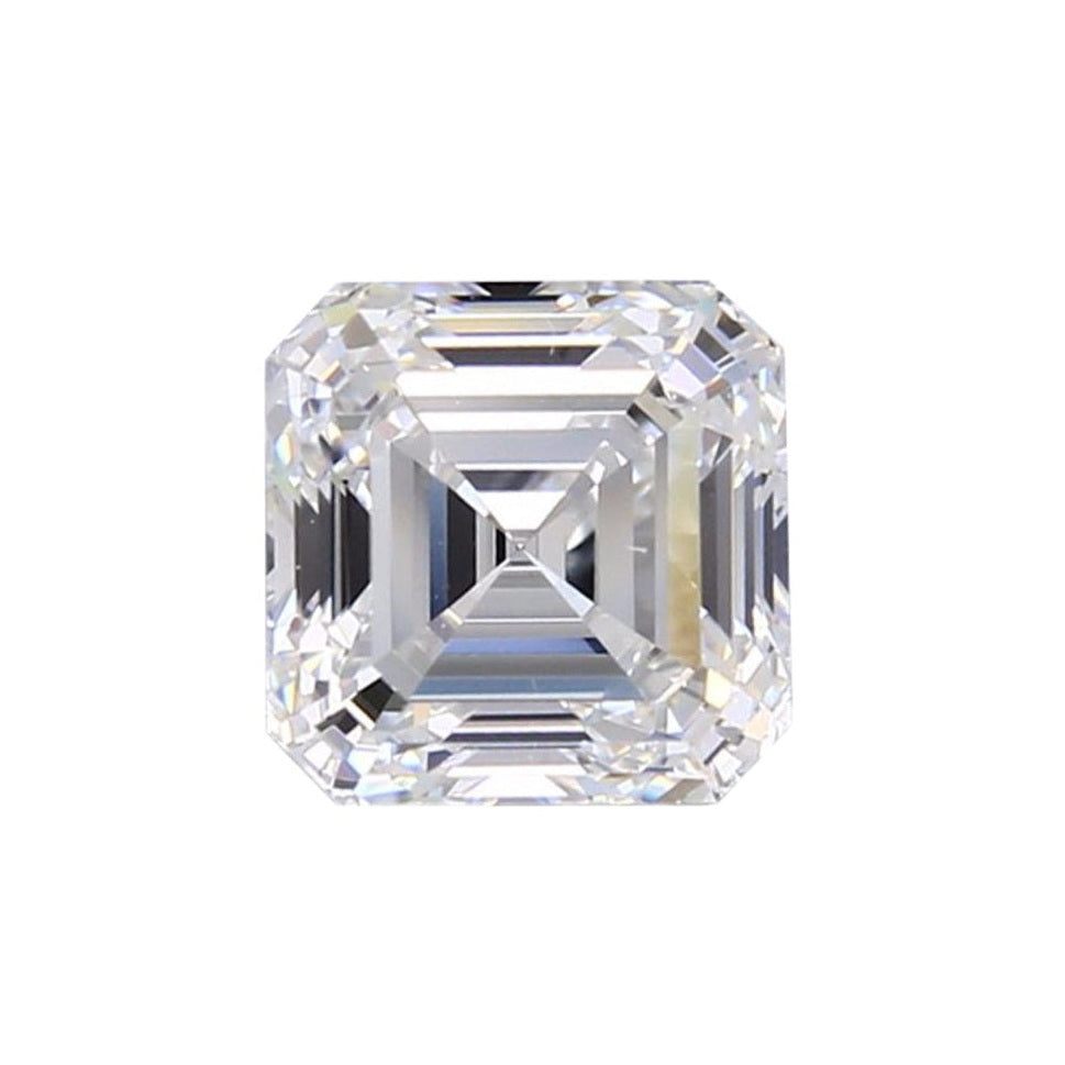 1.0Ct. Asscher Cut Moissanite Gemstone