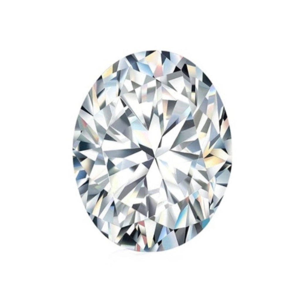 20.0Ct. Oval Cut Moissanite Gemstone