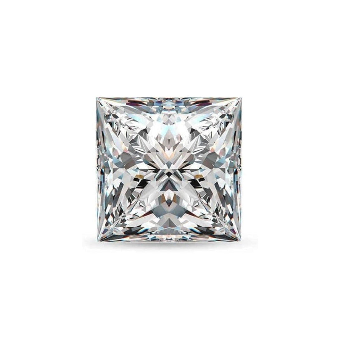 1.0Ct. Princess Cut Moissanite Gemstone