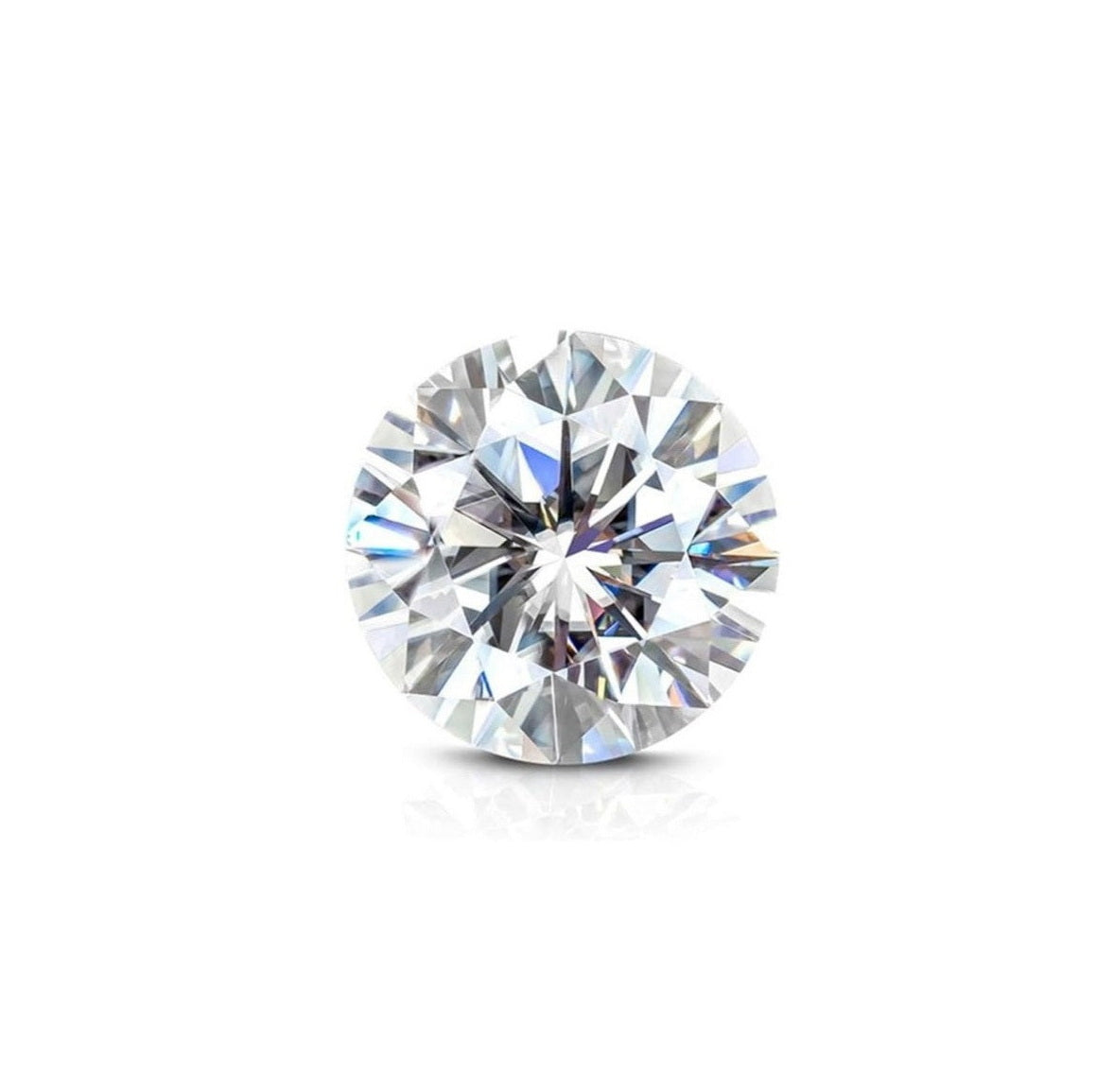 0.3Ct. Brilliant Round Cut Moissanite Gemstone